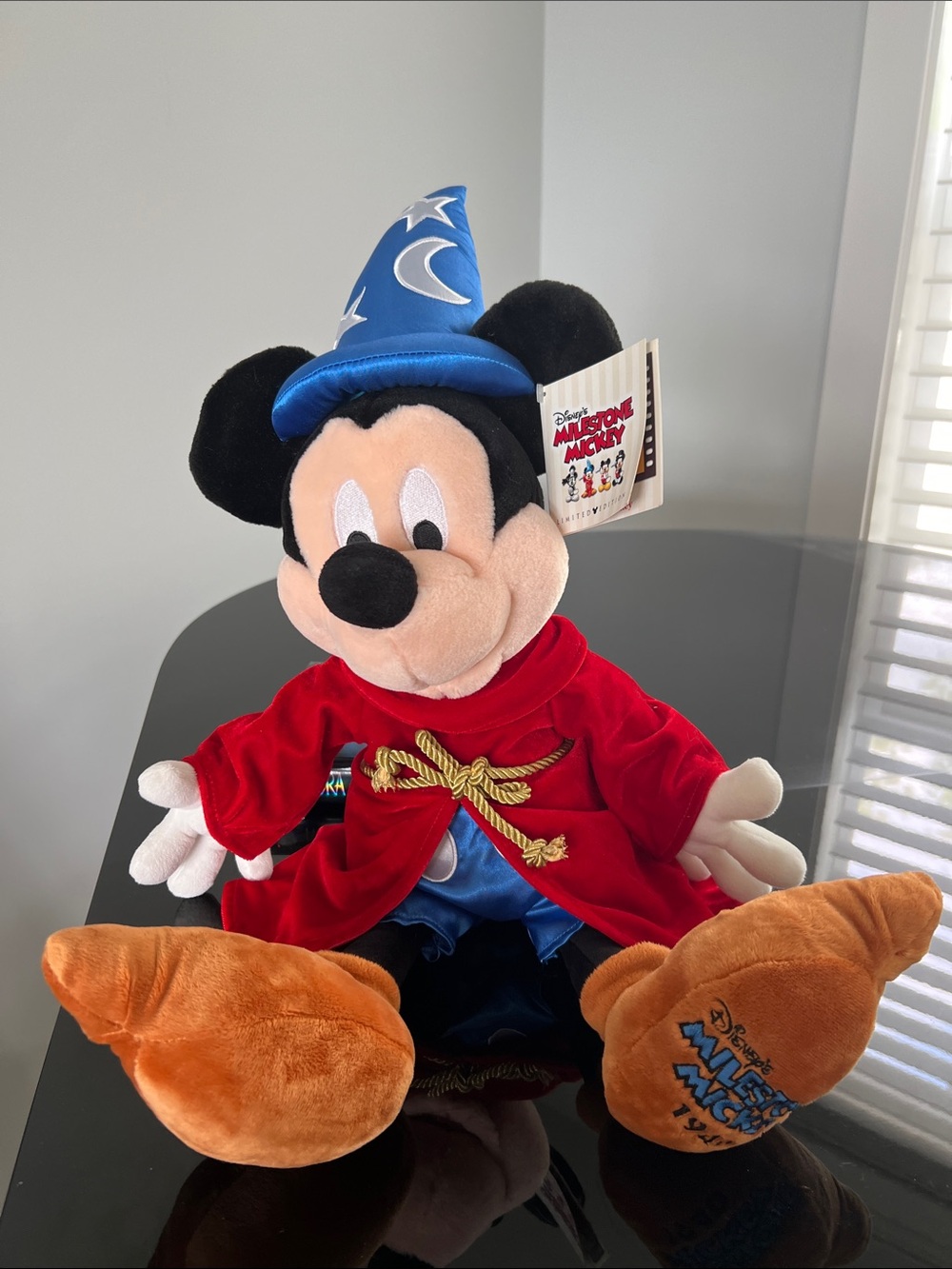 Disney Sorcerer Mickey Limited Edition 24” NWT